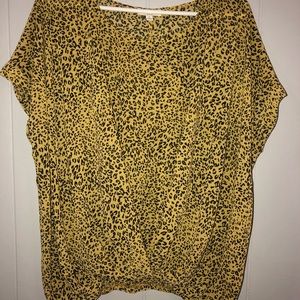 Leopard blouse